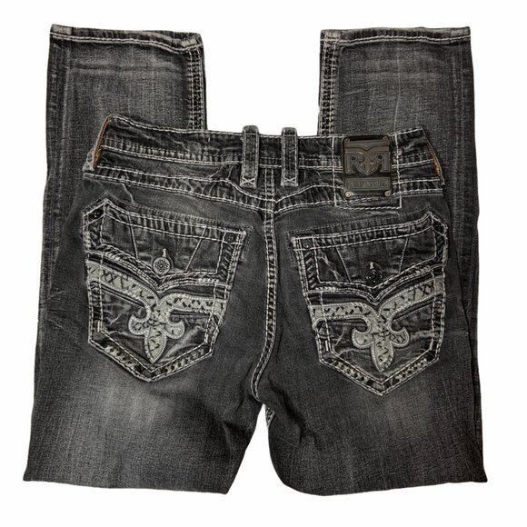 Rock Revival Other - ROCK REVIVAL Men's Tomshi Straight Stretch Jeans